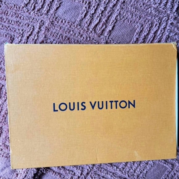 Louis Vuitton Black and Gray Cashmere Scarf - Picture 3 of 10